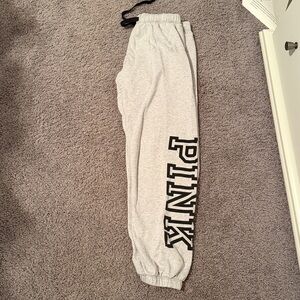 VS PINK Heather Gray Joggers